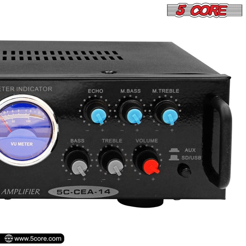 300W Dual Channel Car Audio Amplifier