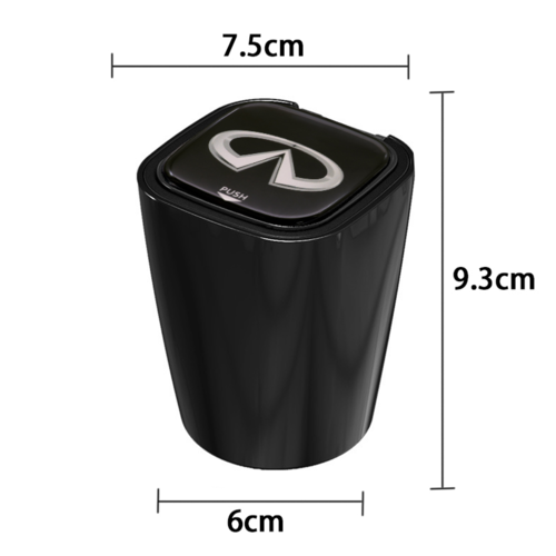 Light up multifunctional ash tray