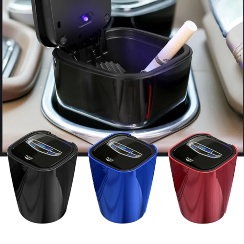 Light up multifunctional ash tray
