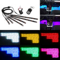 Voice Control LED Car Glow Lights